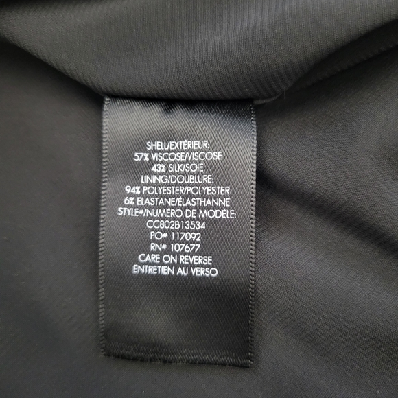 NWT Alice Olivia Abney Silk Floral Wrap Dress SZ 8 - Picture 15 of 15